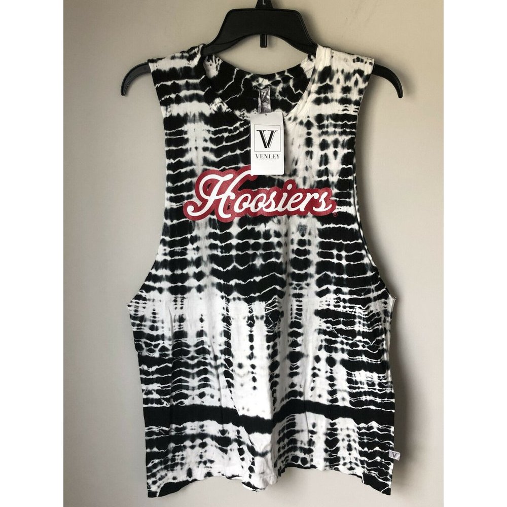 NWT Venley NCAA Tye Dye Shirt Indiana Hoosiers - M